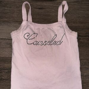 Dolls Kill Light Pink Tank Top